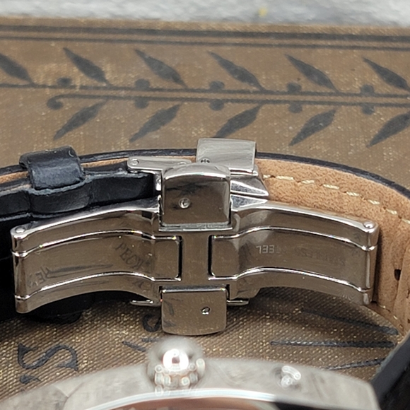 Accutron Bulova Winter Park Moonphase Watch 26R29 A7 - Picture 9 of 12